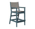 Berlin Gardens Mayhew Sling Bar Arm Chair in Slate