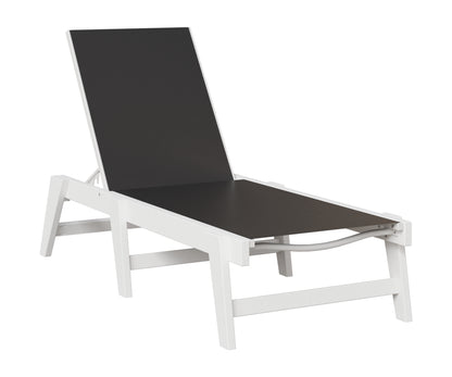 Berlin Gardens Mayhew Sling Chaise Armless in White