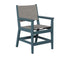 Berlin Gardens Mayhew Sling Dining Arm Chair in Slate