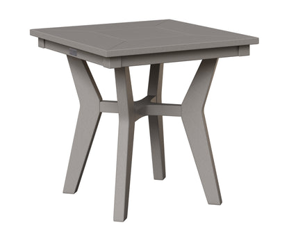 Berlin Gardens Mayhew Square End Table in Light Gray