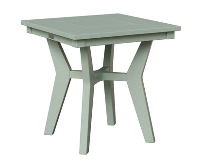 Berlin Gardens Mayhew Square End Table in Sea Foam