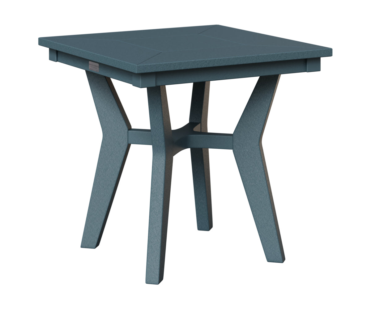 Berlin Gardens Mayhew Square End Table in Slate