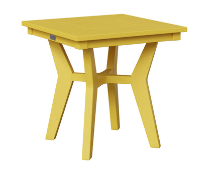 Berlin Gardens Mayhew Square End Table in Sunburst Yellow
