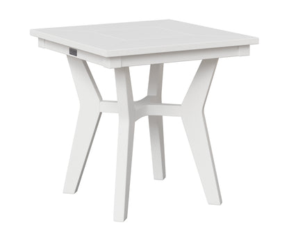 Berlin Gardens Mayhew Square End Table in White