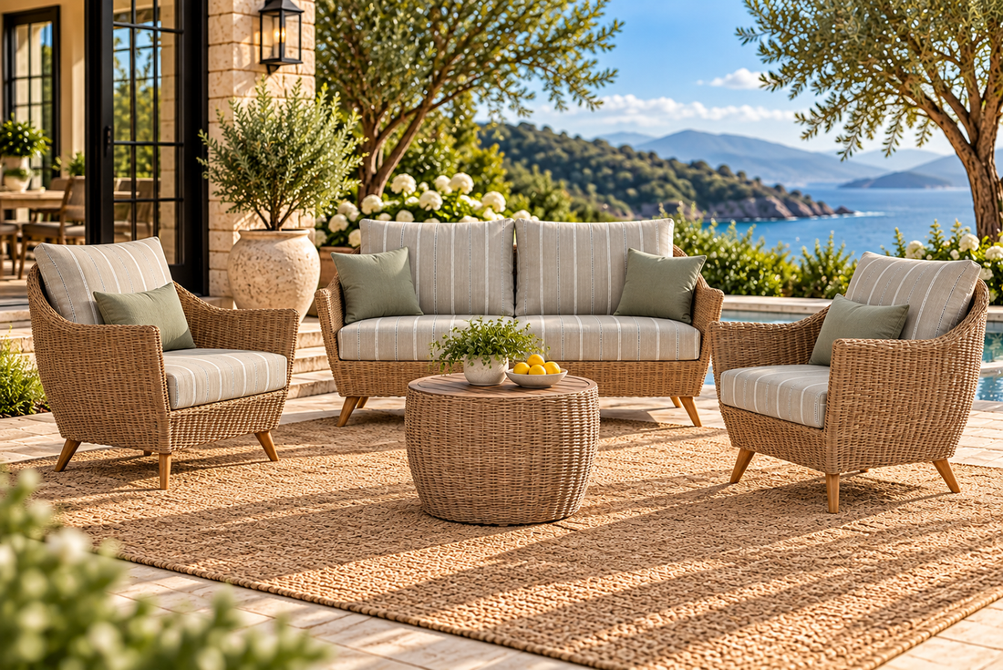 Lloyd Flanders Tobago 4-Piece Conversation Set