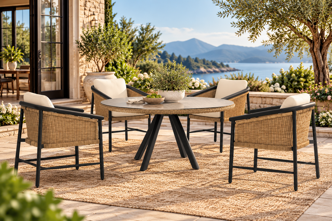 Lloyd Flanders Galloway 5-Piece Dining Set