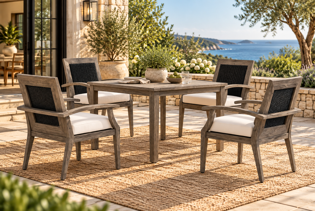 Lloyd Flanders Frontier 5-Piece Dining Set