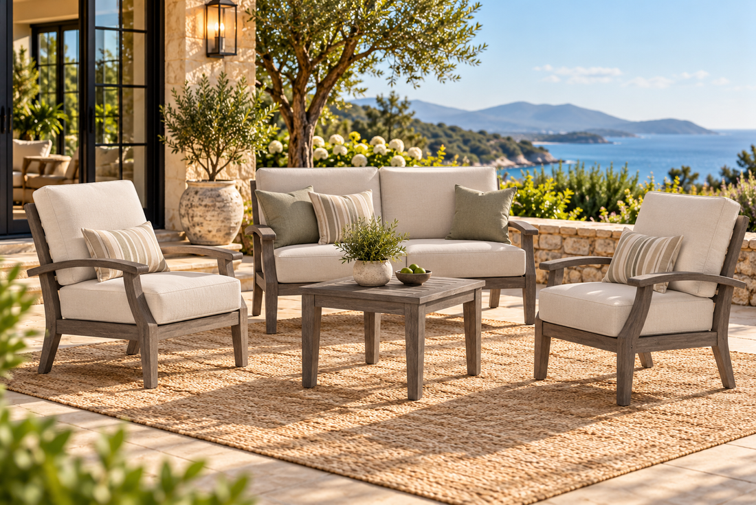 Lloyd Flanders Frontier 4-Piece Conversation Set