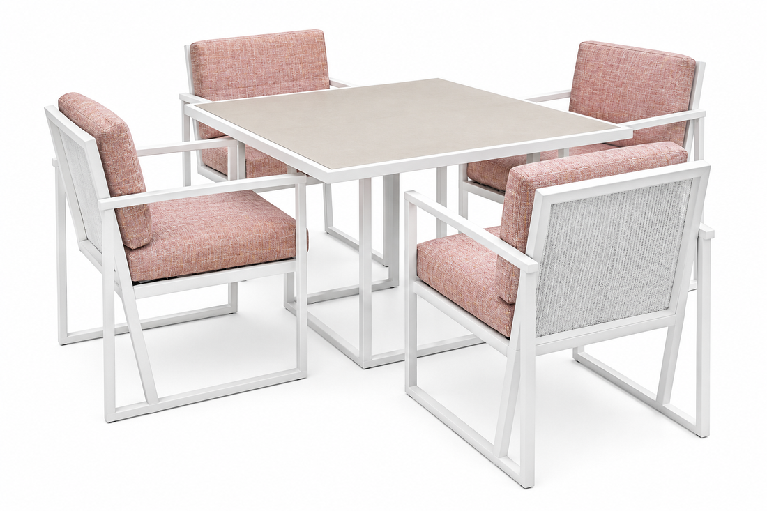 Lloyd Flanders Summit 5-Piece Dining Set