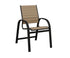 Berlin Gardens Murphy Poly Dining Chair in Black, Weatherwood slats