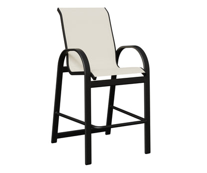 Berlin Gardens Murphy Sling Bar Chair in Black