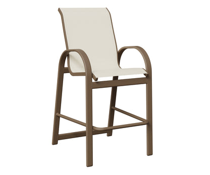 Berlin Gardens Murphy Sling Bar Chair in Clay