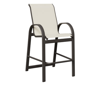 Berlin Gardens Murphy Sling Bar Chair in Granite Speckle