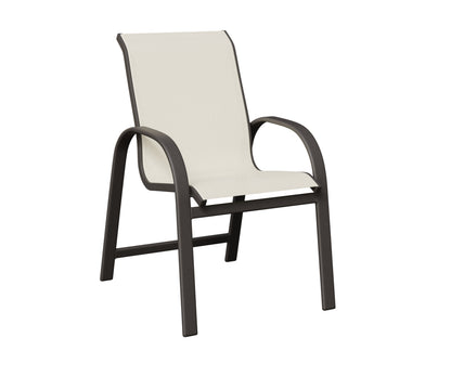 Berlin Gardens Murphy Sling Dining Chair in Granite Speckle
