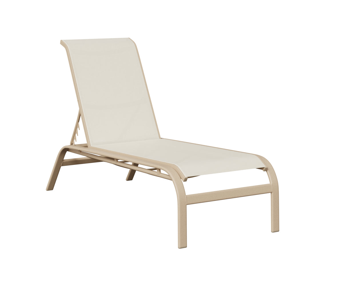 Berlin Gardens Murphy Sling Chaise Lounge in Luna Multi