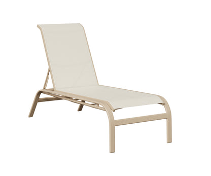 Berlin Gardens Murphy Sling Chaise Lounge in Luna Multi