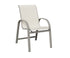Berlin Gardens Murphy Sling Dining Chair in Platinum Silver