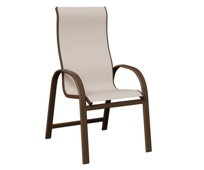 Berlin Gardens Murphy High-Back Sling Dining Chair, lifestyle photo 1