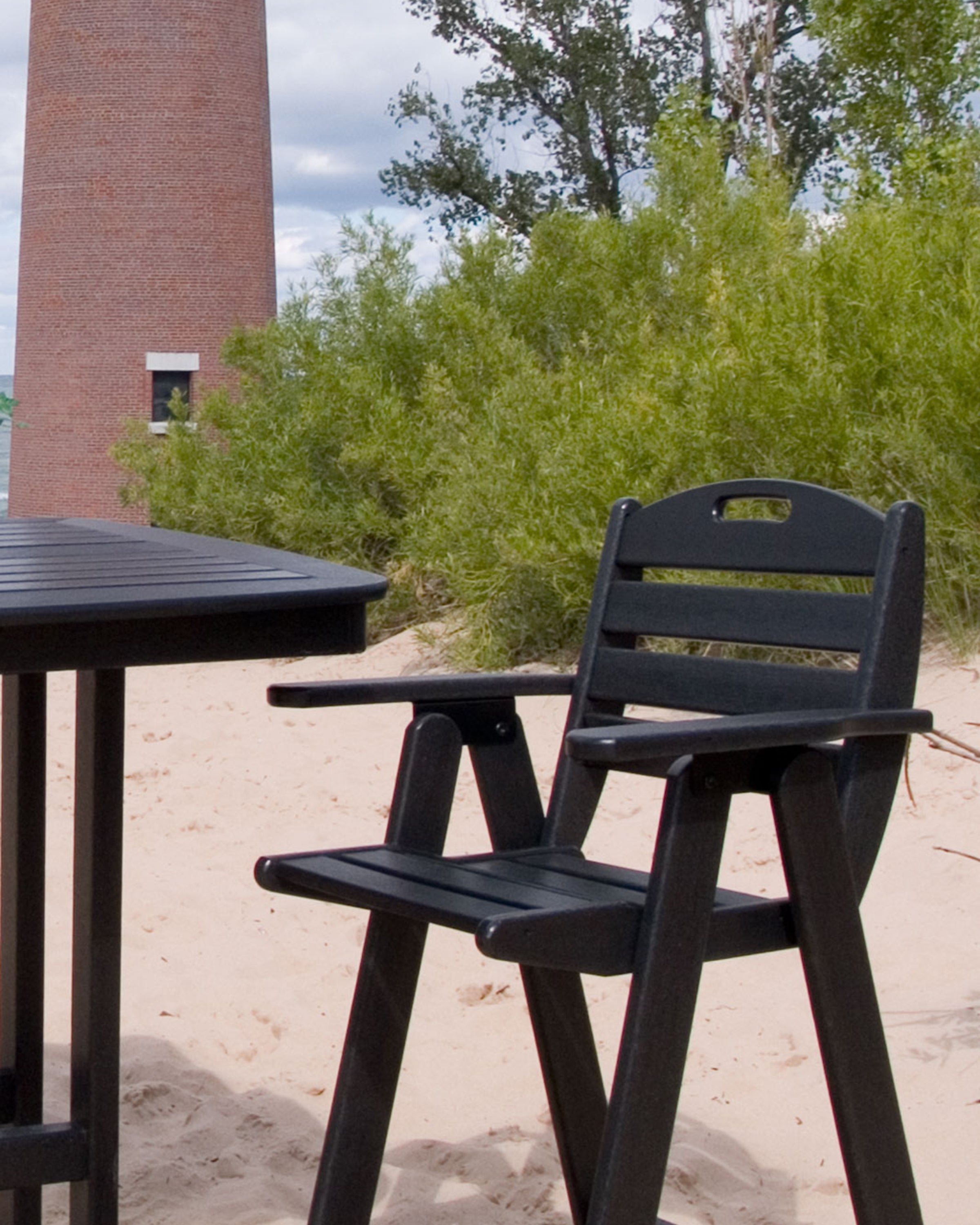 POLYWOOD Nautical Bar Chair