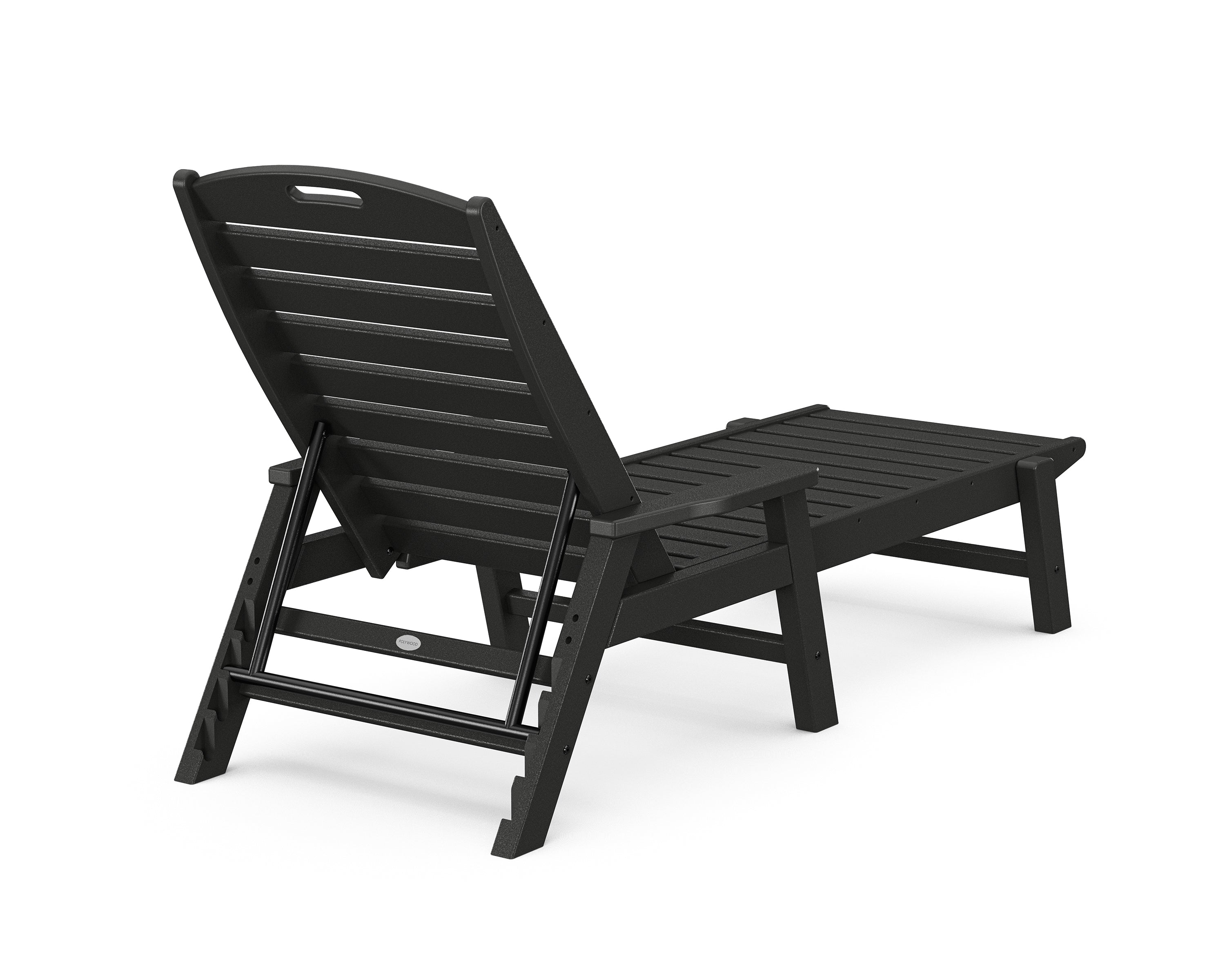 POLYWOOD Nautical Chaise with Arms