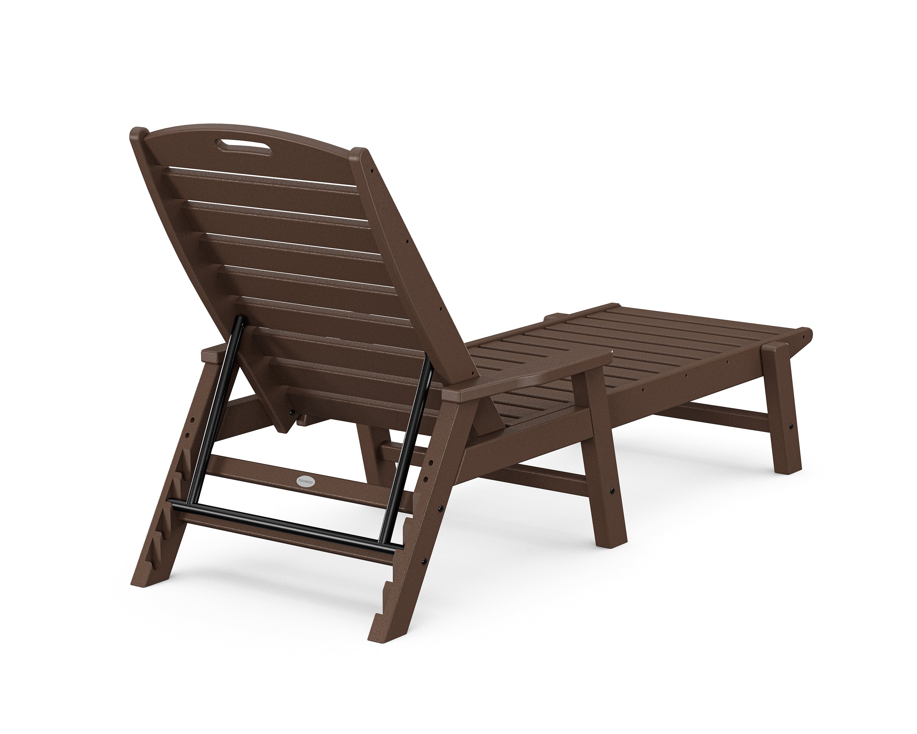 POLYWOOD Nautical Chaise with Arms