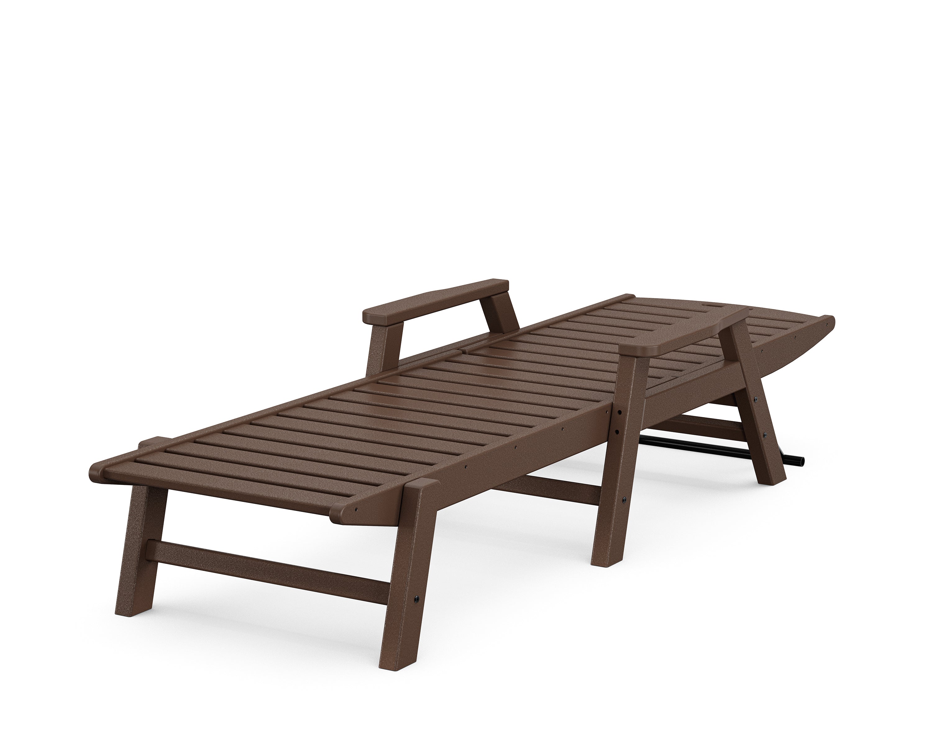 POLYWOOD Nautical Chaise with Arms