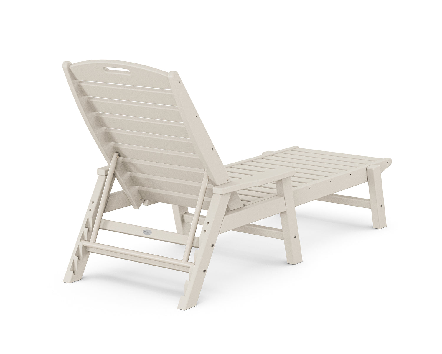 POLYWOOD Nautical Chaise with Arms