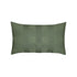Elaine Smith Basketweave Fern outdoor pillow, green