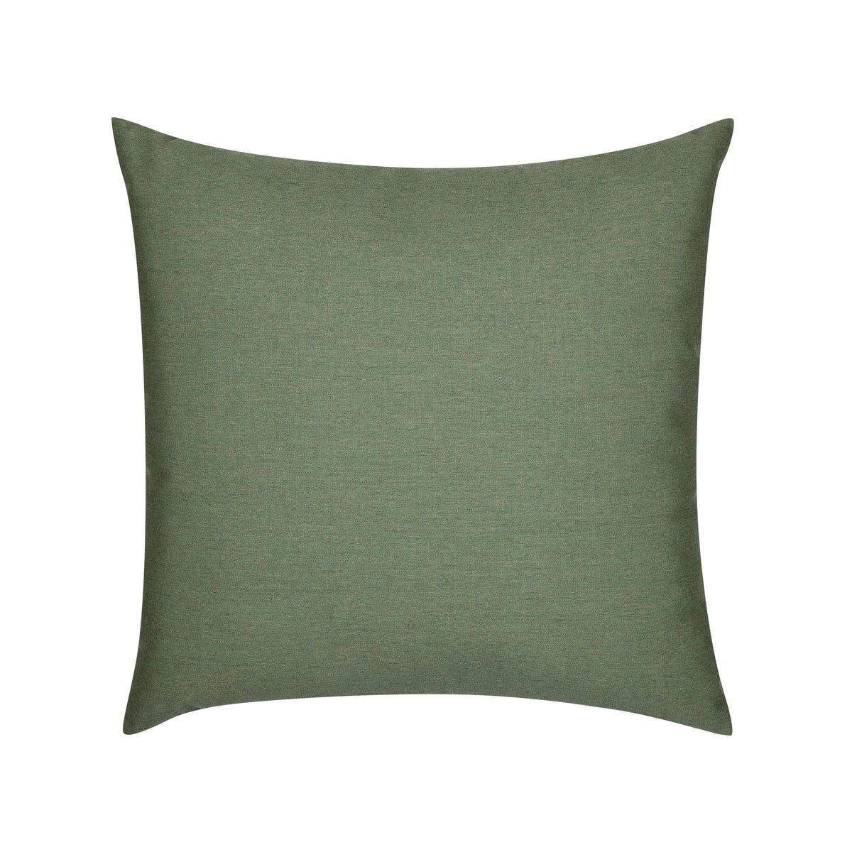 Elaine Smith Basketweave Fern outdoor pillow, green - view 10