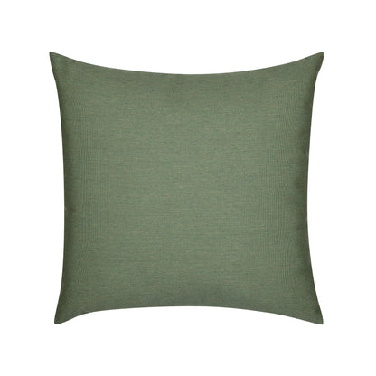 Elaine Smith Basketweave Fern outdoor pillow, green - view 10