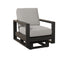 Berlin Gardens Nordic High Back Club Rocker in Black
