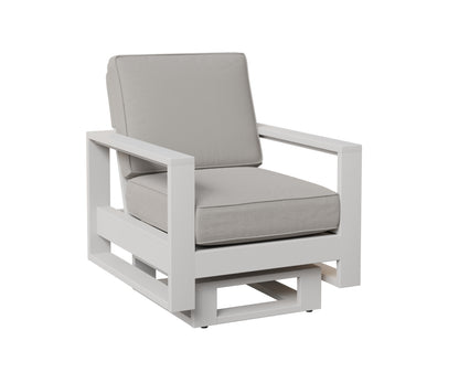 Berlin Gardens Nordic High Back Club Rocker in White
