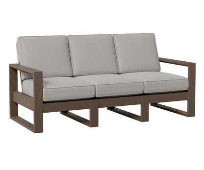 Berlin Gardens Nordic High Back Sofa in Clay