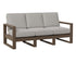Berlin Gardens Nordic High Back Sofa in Clay