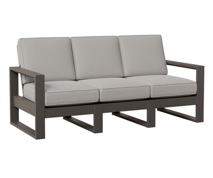 Berlin Gardens Nordic High Back Sofa in Graphite