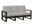 Berlin Gardens Nordic High Back Sofa in Black