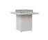 Berlin Gardens Numa 47" Sq Fire Table Bar in White