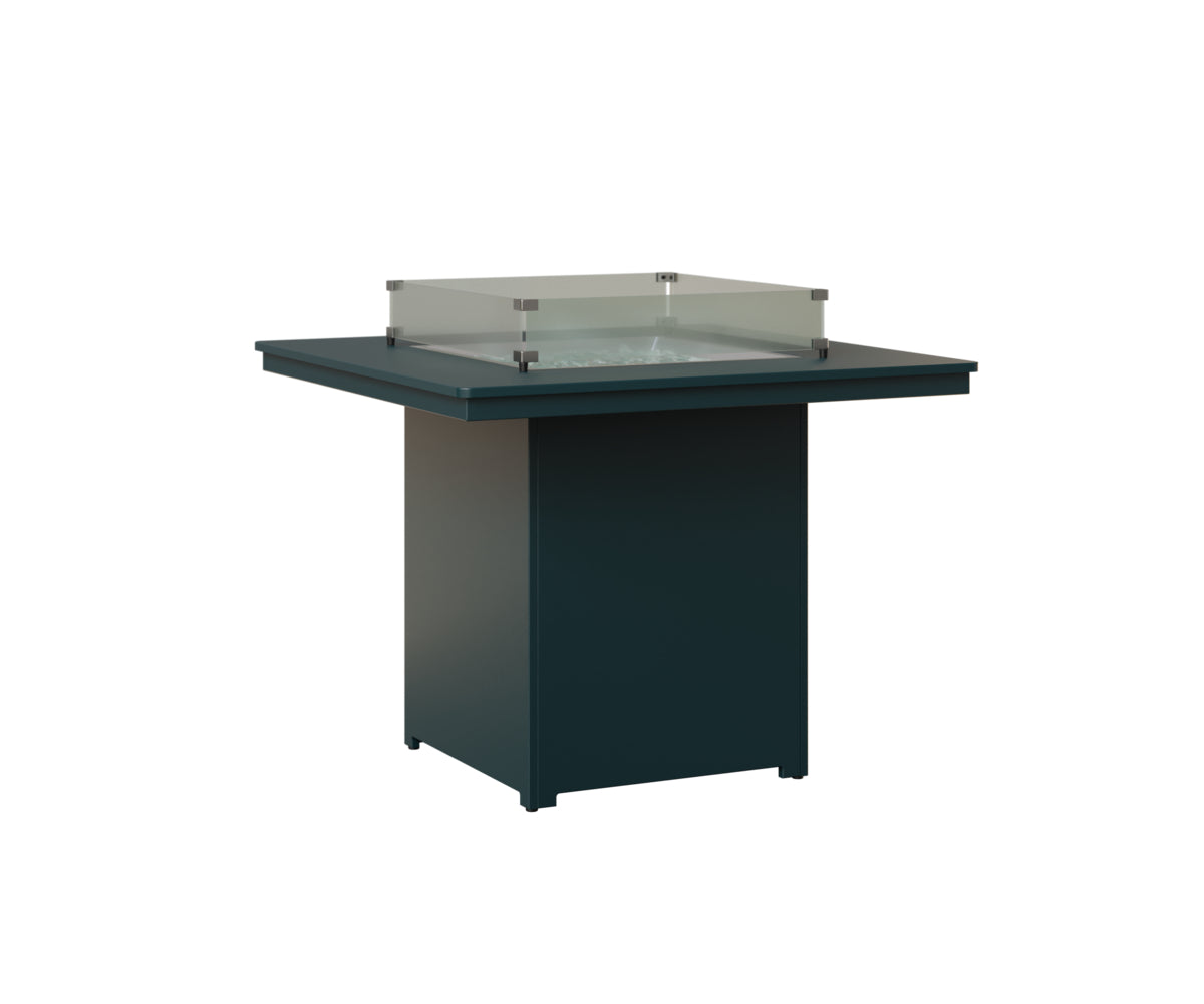 Berlin Gardens Numa 47" Sq Fire Table Counter in Berry