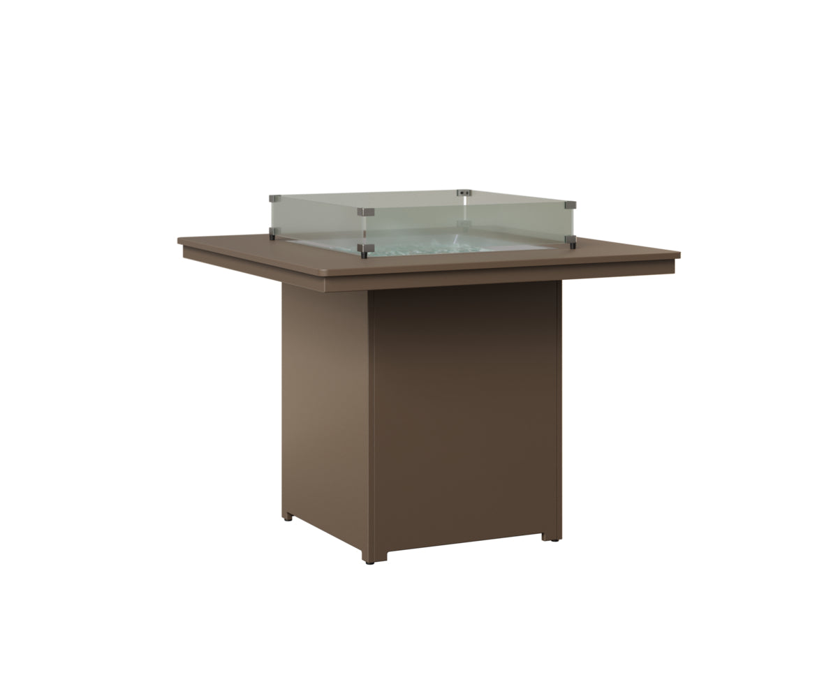 Berlin Gardens Numa 47" Sq Fire Table Counter in Clay