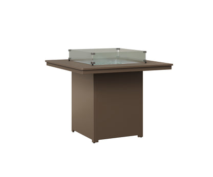 Berlin Gardens Numa 47" Sq Fire Table Counter in Clay