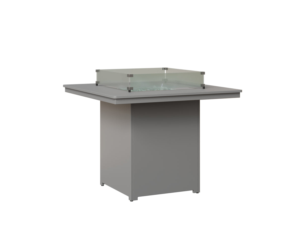 Berlin Gardens Numa 47" Sq Fire Table Counter in Fog