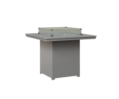Berlin Gardens Numa 47" Sq Fire Table Counter in Fog