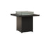Berlin Gardens Numa 47" Sq Fire Table Counter in Black