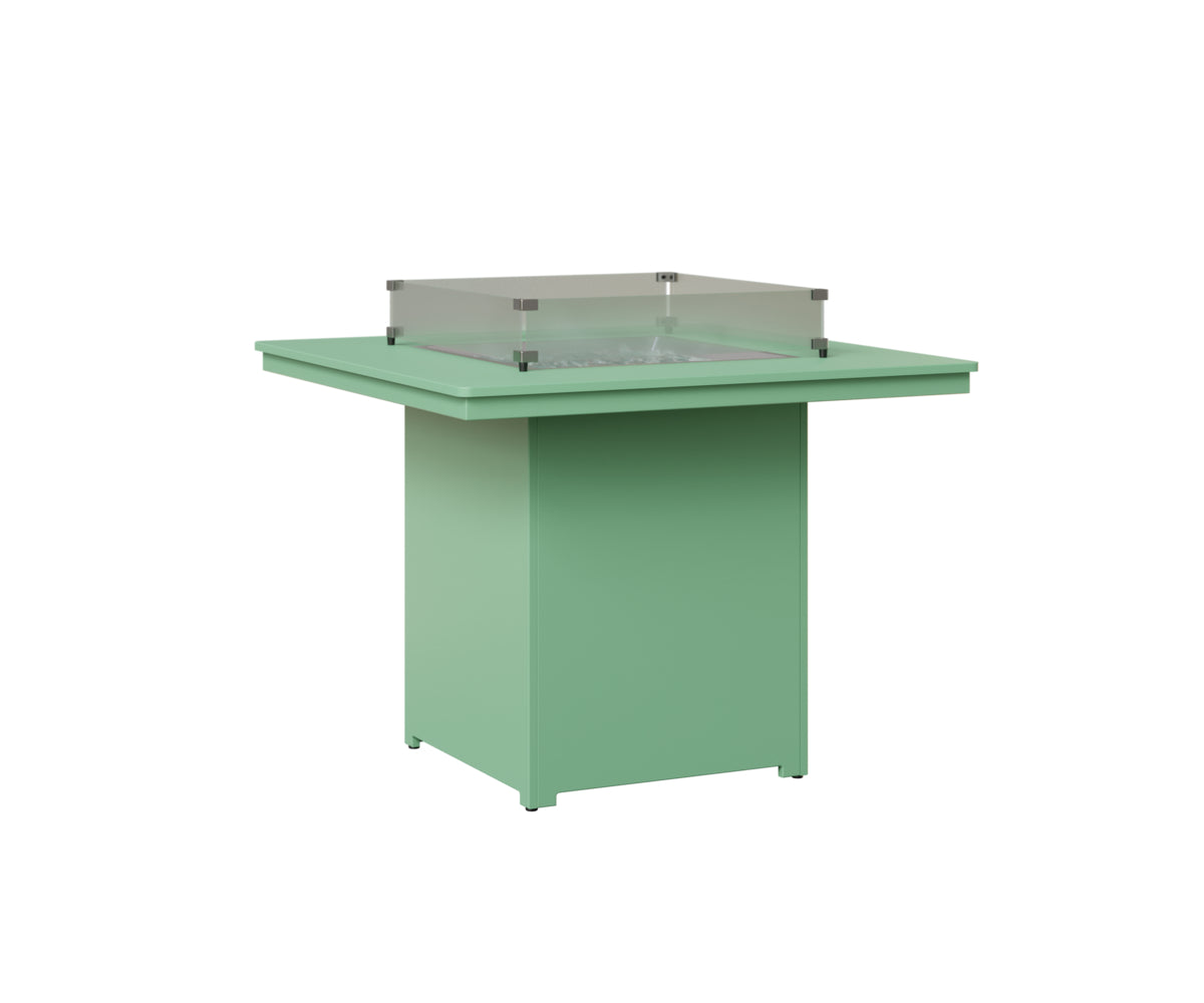 Berlin Gardens Numa 47" Sq Fire Table Counter in Mint