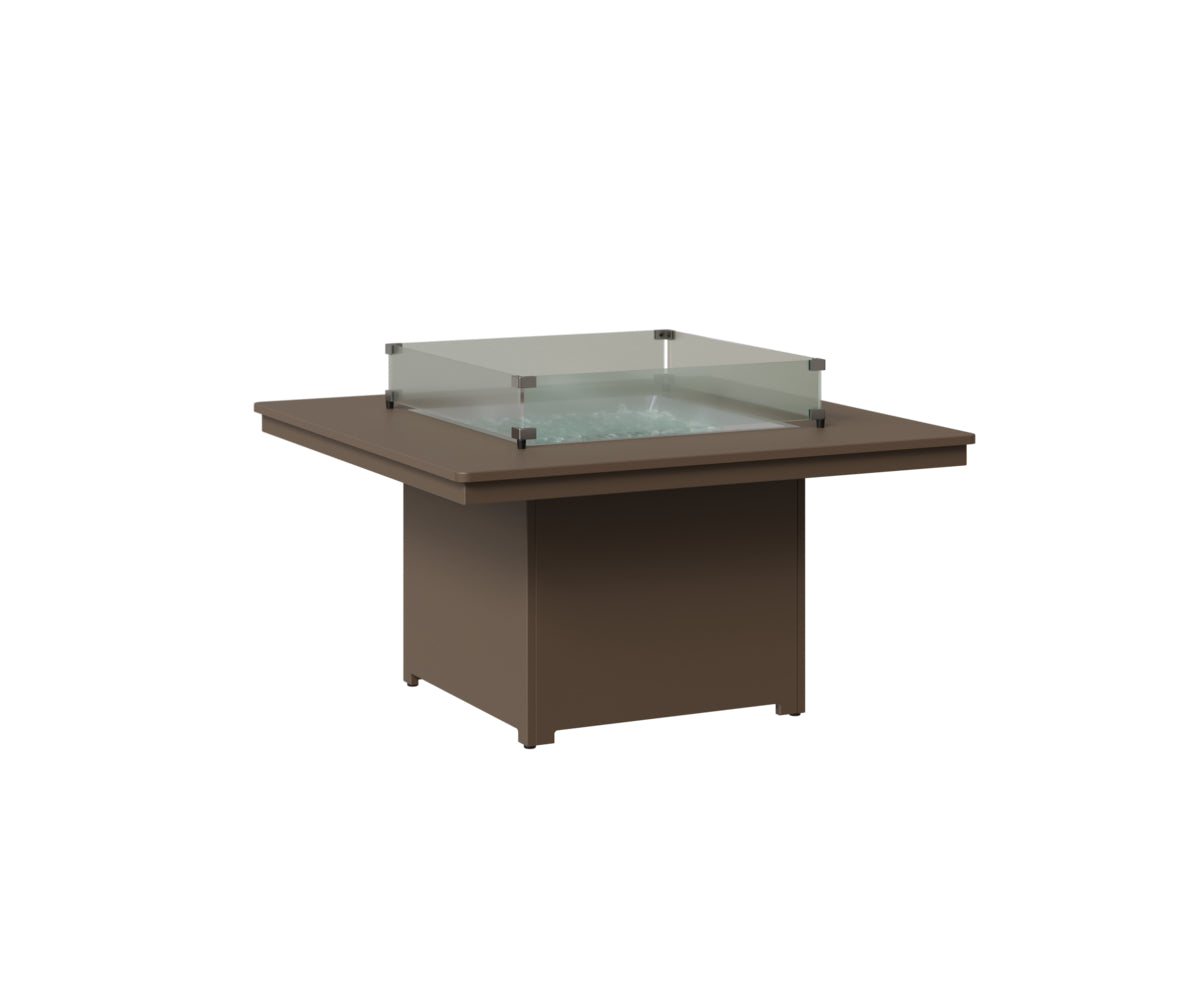 Berlin Gardens Numa 47" Sq Fire Pit in Clay