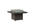 Berlin Gardens Numa 47" Sq Fire Pit in Graphite