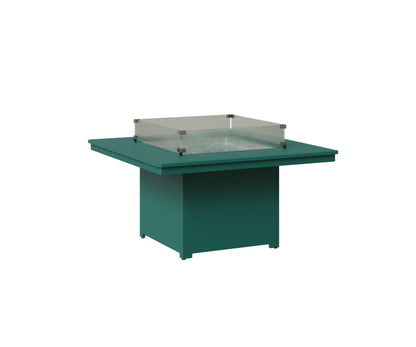 Berlin Gardens Numa 47" Sq Fire Pit in Teal