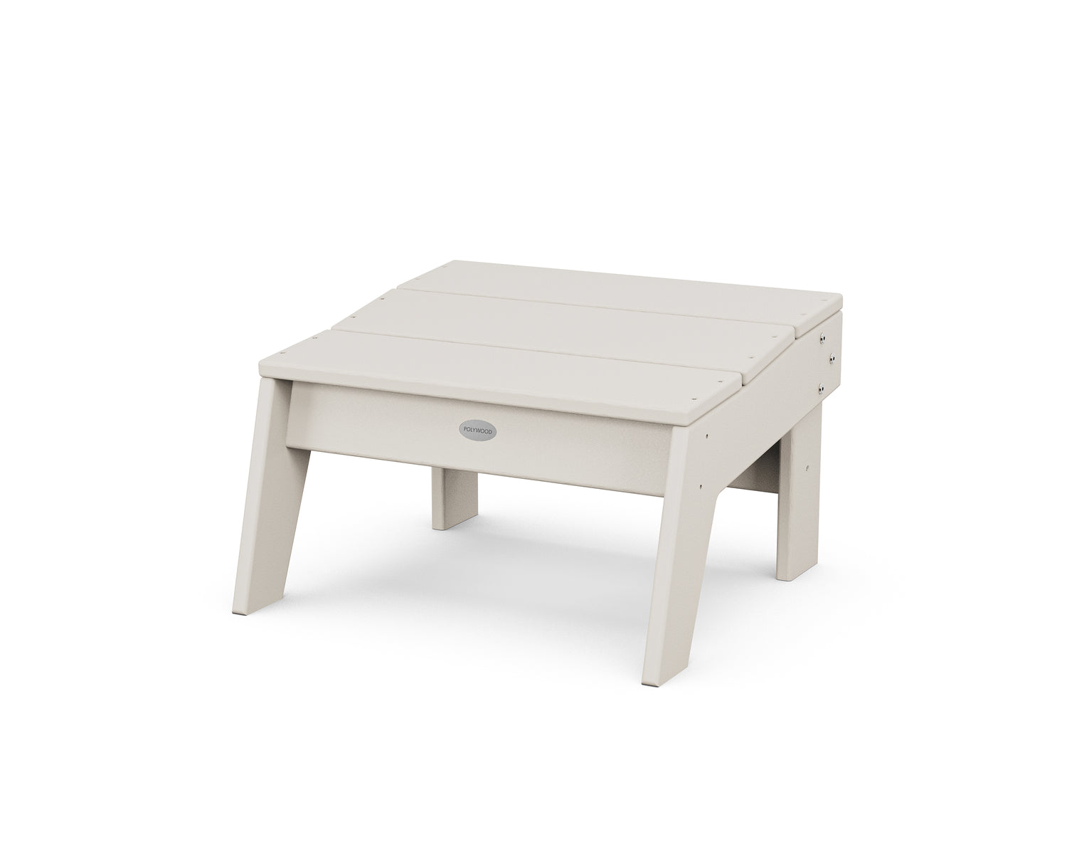 POLYWOOD Modern Studio Ottoman