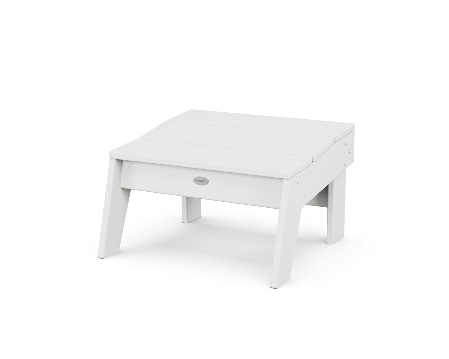 POLYWOOD Modern Studio Ottoman