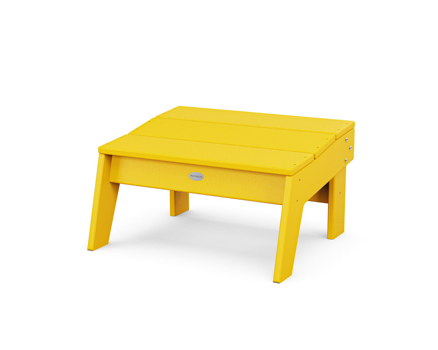 POLYWOOD Modern Studio Oversized Ottoman